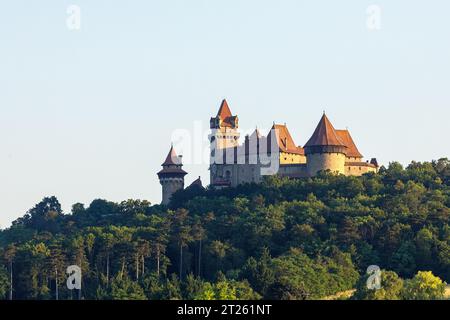 The Castle Kreuzenstein in Leobendorf at Vienna Austria Stock Photo