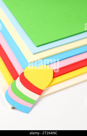 Colorful papper pattern Stock Photo