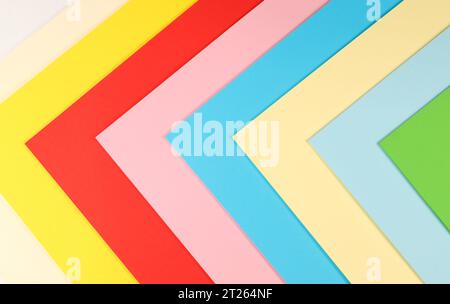 Colorful papper pattern Stock Photo
