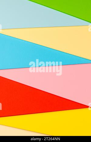 Colorful papper pattern Stock Photo