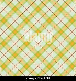Scottish tartan plaid repeated vector seamless pattern for the background Stock Vector