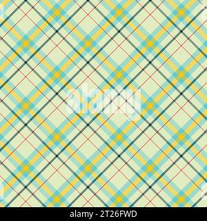 Scottish tartan plaid repeated vector seamless pattern for the background Stock Vector