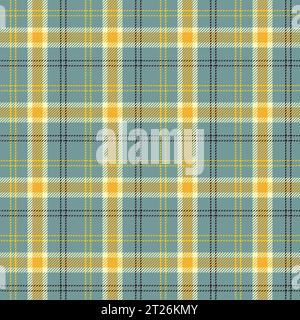 Scottish tartan plaid repeated vector seamless pattern for the background Stock Vector