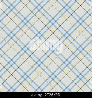 Scottish tartan plaid repeated vector seamless pattern for the background Stock Vector