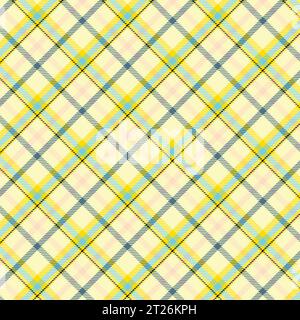 Scottish tartan plaid repeated vector seamless pattern for the background Stock Vector