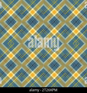 Scottish tartan plaid repeated vector seamless pattern for the background Stock Vector