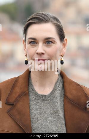Cannes Mipcom  Concordia ' Photocall  CANNES, FRANCE - OCTOBER 17:Christiane Paul,  attends Concordia ' photocall during the Mipcom on October 17, 202 Stock Photo