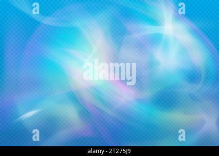 prism rainbow light. Stock vector illustration in realistic style. Stock Vector