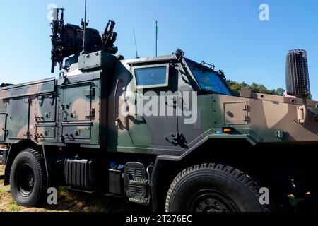 The SPZR Poprad is a very short range air defense VSHORAD self-propelled anti-aircraft missile system Polish army Stock Photo