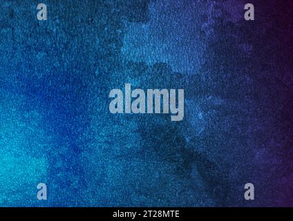 Dark blue grunge textural concrete wall background. Vector design Stock Vector