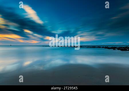 Seascape of the north sea Stock Photo