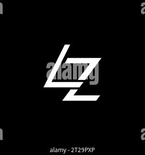 LZ logo, LZ Monogram, Initial LZ Logo, Letter LZ logo, Icon, Vector Stock Vector