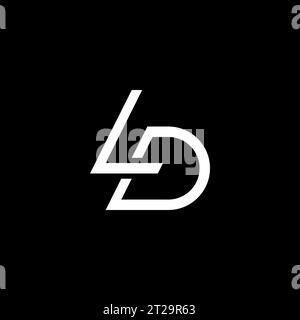LD logo, LD Monogram, Initial LD Logo, Letter LD logo, Icon, Vector Stock Vector