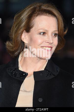 Sigourney Weaver, BFI London Film Festival Mayfair Gala, "A Monster ...