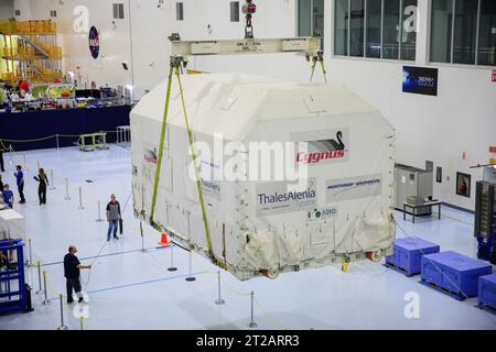 The Northrop Grumman Cygnus spacecraft's pressurized cargo module (PCM ...