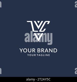 ZD triangle monogram logo design ideas, creative initial letter logo with triangular shape logo vector Stock Vector