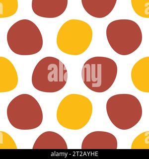 Spotted Seamless Background Design Stock Vector