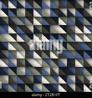 Abstract Colorful Triangles Background Design Stock Vector
