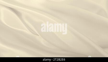 Smooth elegant golden silk or satin luxury cloth texture can use as wedding background. Luxurious background design. In Sepia toned. Retro style Stock Photo