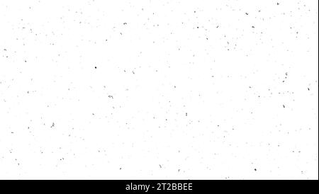 Black and white grunge texture made of fine particles of ink or paint. Realistic distressed grainy effect. Vector illustration. Stock Vector