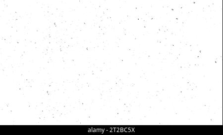 Black and white grunge texture made of fine particles of ink or paint. Realistic distressed grainy effect. Vector illustration. Stock Vector