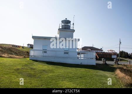 Bell Island heritage lighthouse in Newfoundland & Labrador, Canada Stock Photo