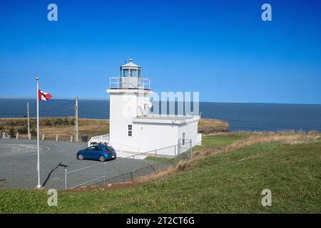 Bell Island heritage lighthouse in Newfoundland & Labrador, Canada Stock Photo