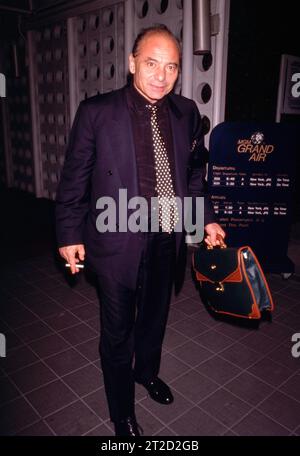 **FILE PHOTO** Burt Young Has Passed Away. Burt Young February 1992. Copyright: xRalphxDominguez/MediaPunchx Credit: Imago/Alamy Live News Stock Photo