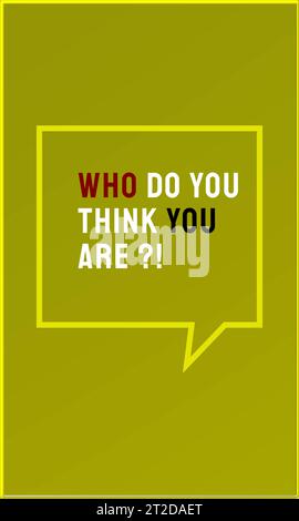 Motivational poster template design background. Abstract vector illustration. Quote layout Stock Vector