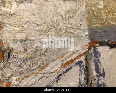 Colored wall texture multicolor paint graffiti background. Stock Photo