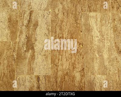 texture, tiles on the floor in beige color. a huge piece of marble tile with paint stains, 3D volumetric texture, background. Stock Photo