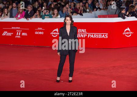 Actress Alessia Barela attends the red carpet of the opening night of the 18th edition of the Rome Film Festival, on 18 October 2023 (Photo by Matteo Nardone / Pacific Press/Sipa USA) Stock Photo