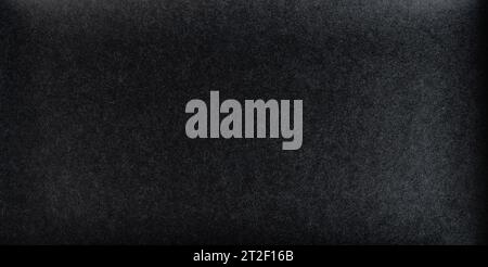 Flat matte dark gray paper texture background close up view Stock Photo