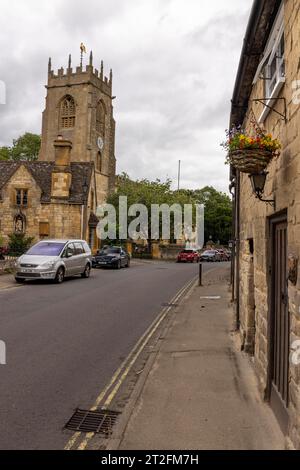 St Peter's Church, Winchcombe, Cheltenham, England, United Kingdom Stock Photo
