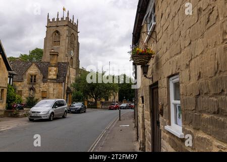 St Peter's Church, Winchcombe, Cheltenham, England, United Kingdom Stock Photo