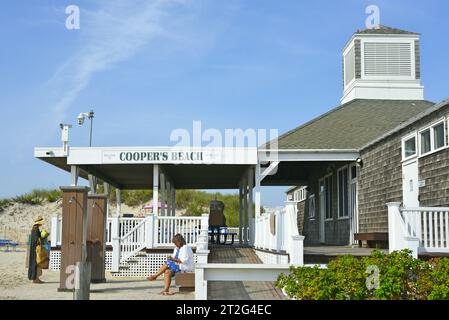 Image of Coopers Beach, Southampton, NY Stock Photo - Alamy