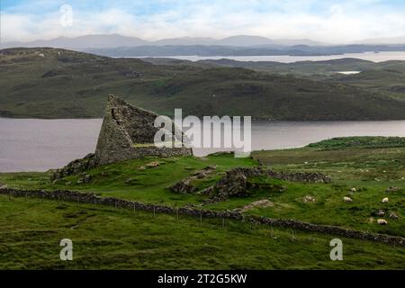 Dun Carloway Broch is a well-preserved Iron Age fort on the Isle of ...