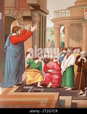 Paul Preaching At Athens (The Areopagus Sermon) Acts New Testament from ...