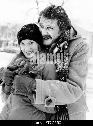 Annette O'Toole, Richard Crenna, publicity portrait for the TV movie, 'The War between the Tates', NBC, 1977 Stock Photo