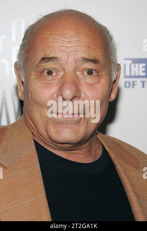 October 19, 2023: Burt Young, the Oscar-nominated actor who played Paulie, the rough hewn, grumbling best friend, corner man to Sylvester Stallone in the ''Rocky'' franchise, has died. Young died Oct. 8 in Los Angeles, his daughter, Anne Morea Steingieser, said. He was 83. FILE IMAGE SHOT ON: March 24, 2007, Beverly Hills, California, USA: Actor BURT YOUNG during arrivals for the 21st Genesis Awards presented by the Hollywood office of the Humane Society of the US, held at the Beverly Hilton Hotel in Beverly Hills. (Credit Image: © Jerome Ware/ZUMA Press) EDITORIAL USAGE ONLY! Not for Commerci Stock Photo