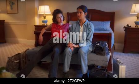 DRIVE-AWAY DOLLS, from left: Margaret Qualley, Geraldine Viswanathan