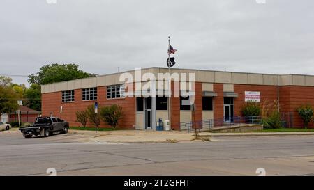 Ottawa, Kansas - October 14, 2023: Franklin County Courthouse in Ottawa, KS Stock Photo