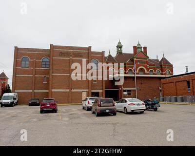 Ottawa, Kansas - October 14, 2023: Franklin County Sheriff's Office Detention Center Stock Photo