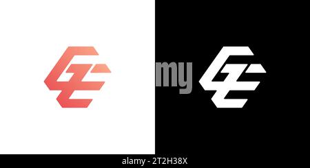 GE logo, GE Monogram, Initial GE Logo, Letter GE logo, Icon, Vector Stock Vector