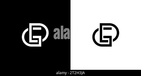 GD logo, GD Monogram, Initial GD Logo, Letter GD logo, Icon, Vector Stock Vector