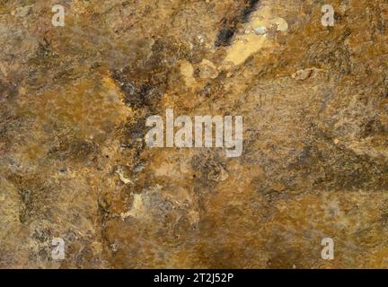 Ancient marble texture, in Ein Kerem, near Jerusalem, Israel Stock Photo