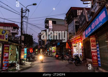 People of the Bac Ha Market in North Vietnam Stock Photo