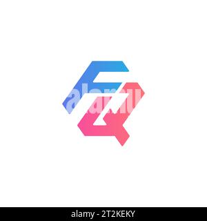 FQ logo, FQ Monogram, Initial FQ Logo, Letter FQ logo, Icon, Vector Stock Vector