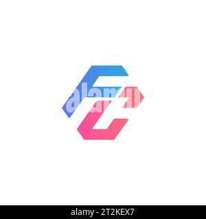FC logo, FC Monogram, Initial FC Logo, Letter FC logo, Icon, Vector Stock Vector