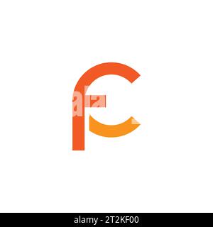 FC logo, FC Monogram, Initial FC Logo, Letter FC logo, Icon, Vector Stock Vector